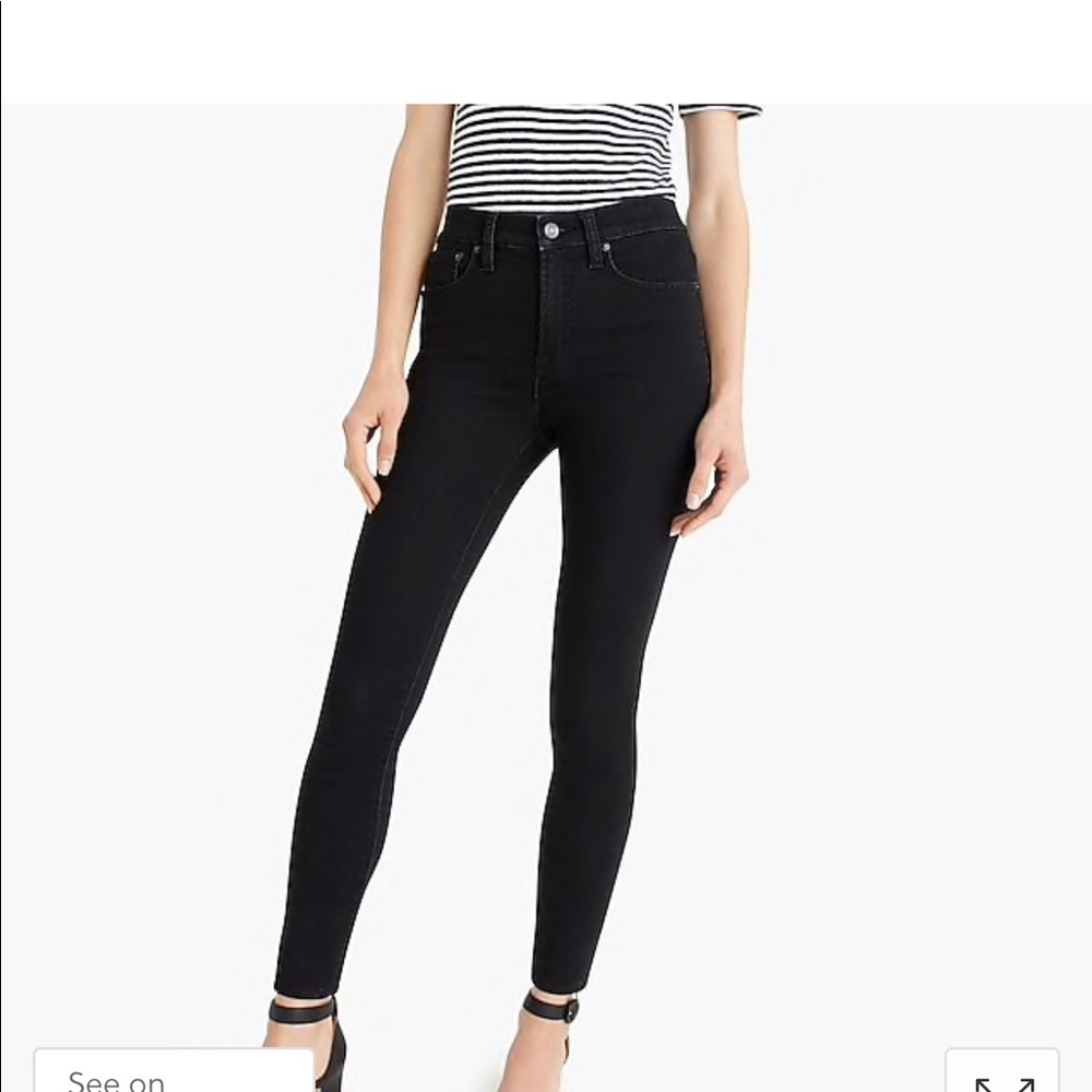 J.Crew Black jeggings